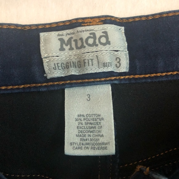 High Waisted Denim Jeggings - Picture 5 of 6